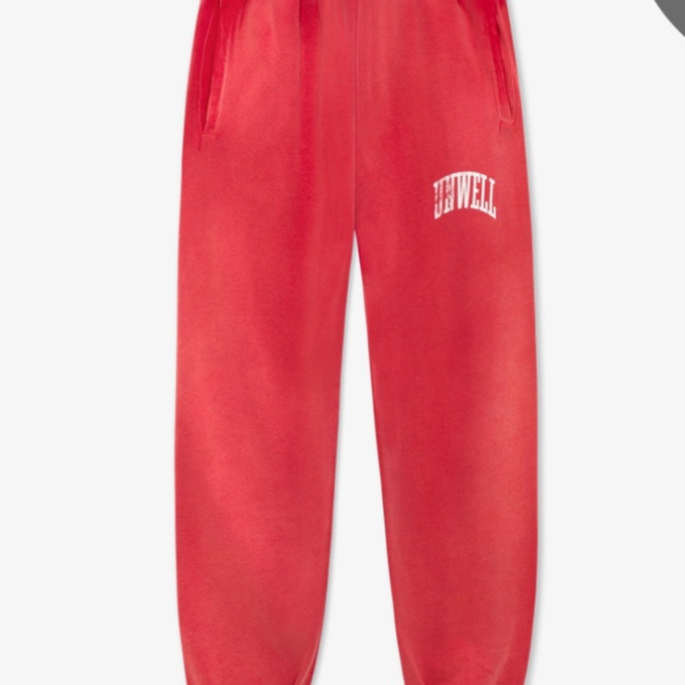 Women's Red Joggers Unwell Call her Daddy Alex Cooper sold out!